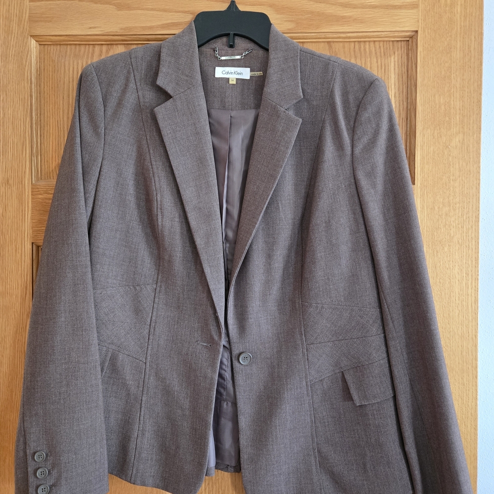 Calvin Klein Charcoal Blazer